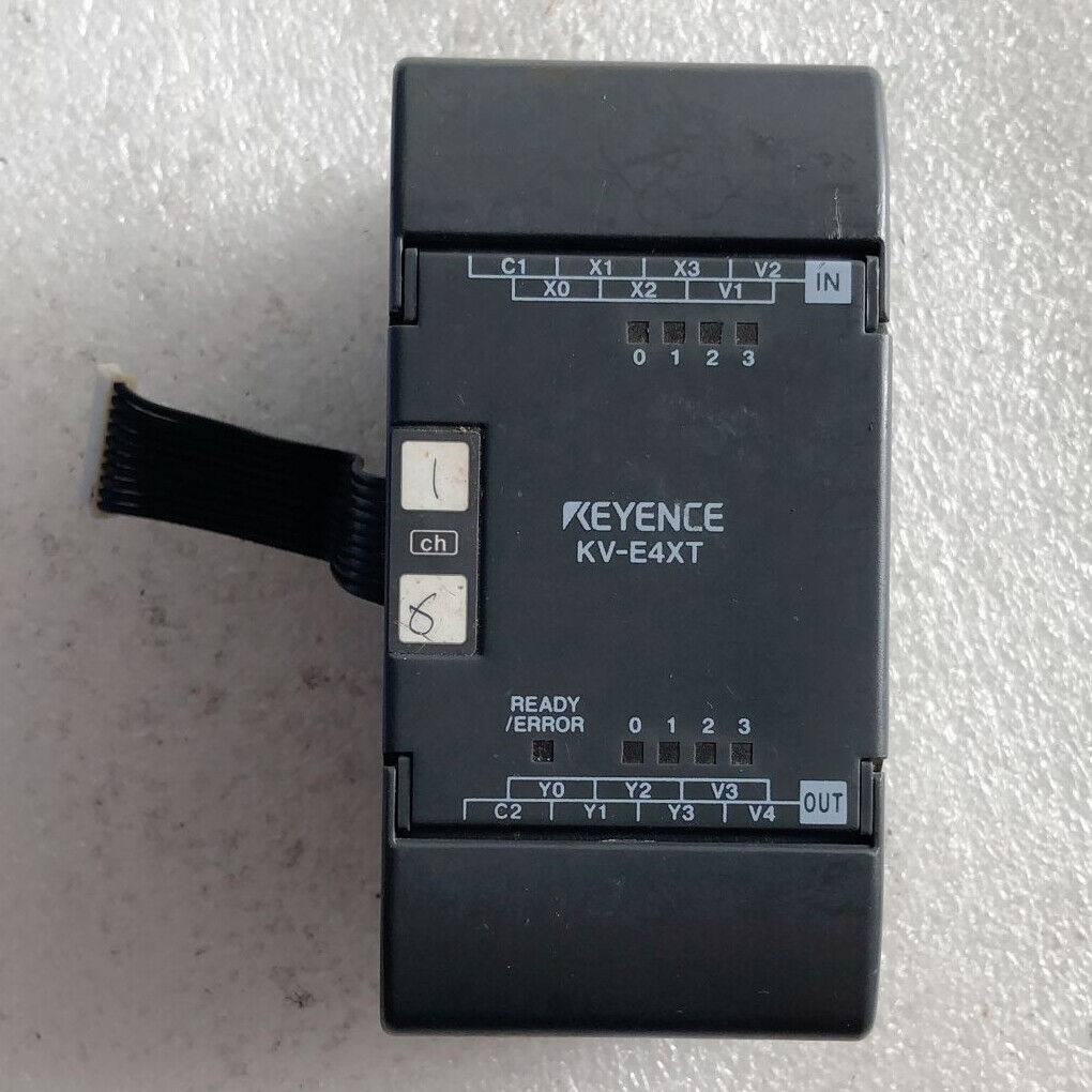 1 PC KEYENCE Extension Unit KV-E4XT Tested - KEYENCE