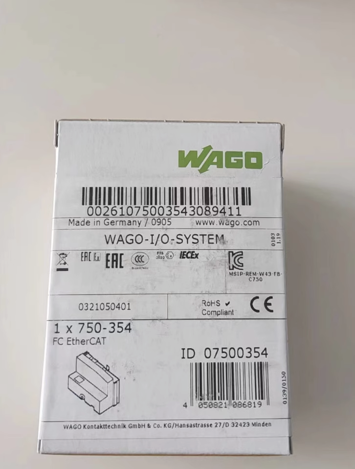 WAGO 750-354 PLC MODULE - WAGO