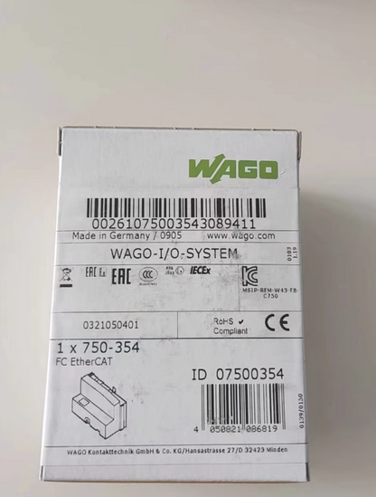 WAGO 750-354 PLC MODULE - WAGO