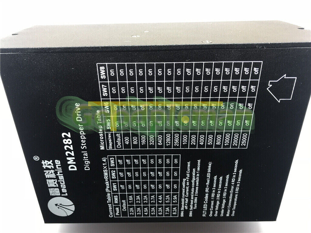 LeadShine DM2282 2/4 Phase Digital Stepper Motor Driver 80-220VAC 1Pcs/