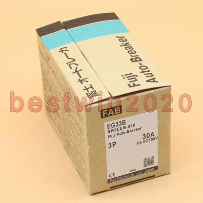 new Fuji Electric EG33B 3P 30A Leakage Circuit Breaker - FUJI ELECTRIC