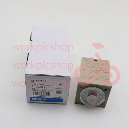 OMRON PLC Twin Timer H3CR-F8 100-240V AC 1Pcs