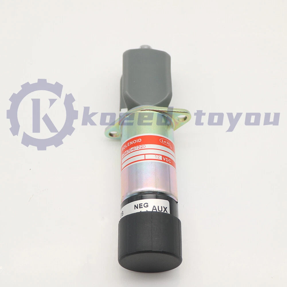 1PCS Fuel Shut Off Stop Solenoid 1504 12VDC Fit for Diesel 129470-67320