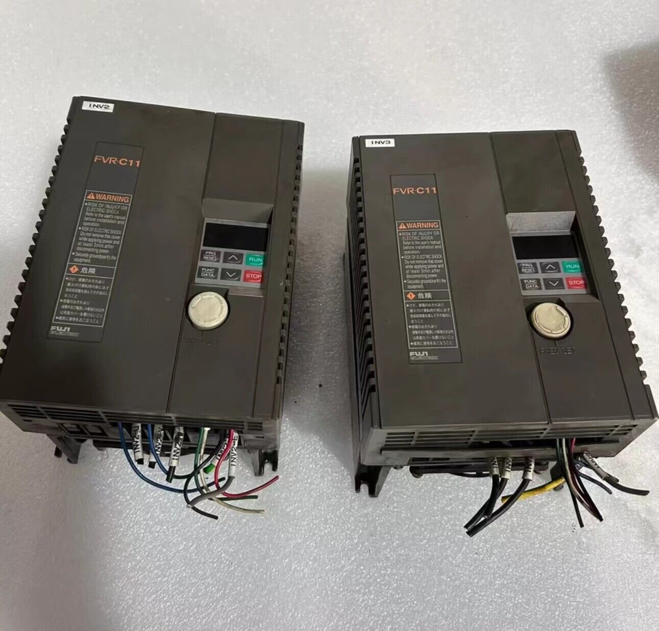 used 1PCS Fuji Inverter FVR-C11 FVR3.7C11S-2#YC - FUJI