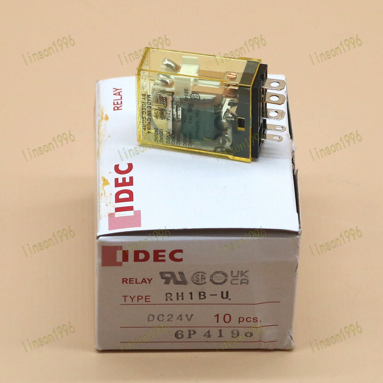 new 10PC  IDEC Intermediate Miniature Relay RH1B-U DC24V SPOT STOCK IDEC