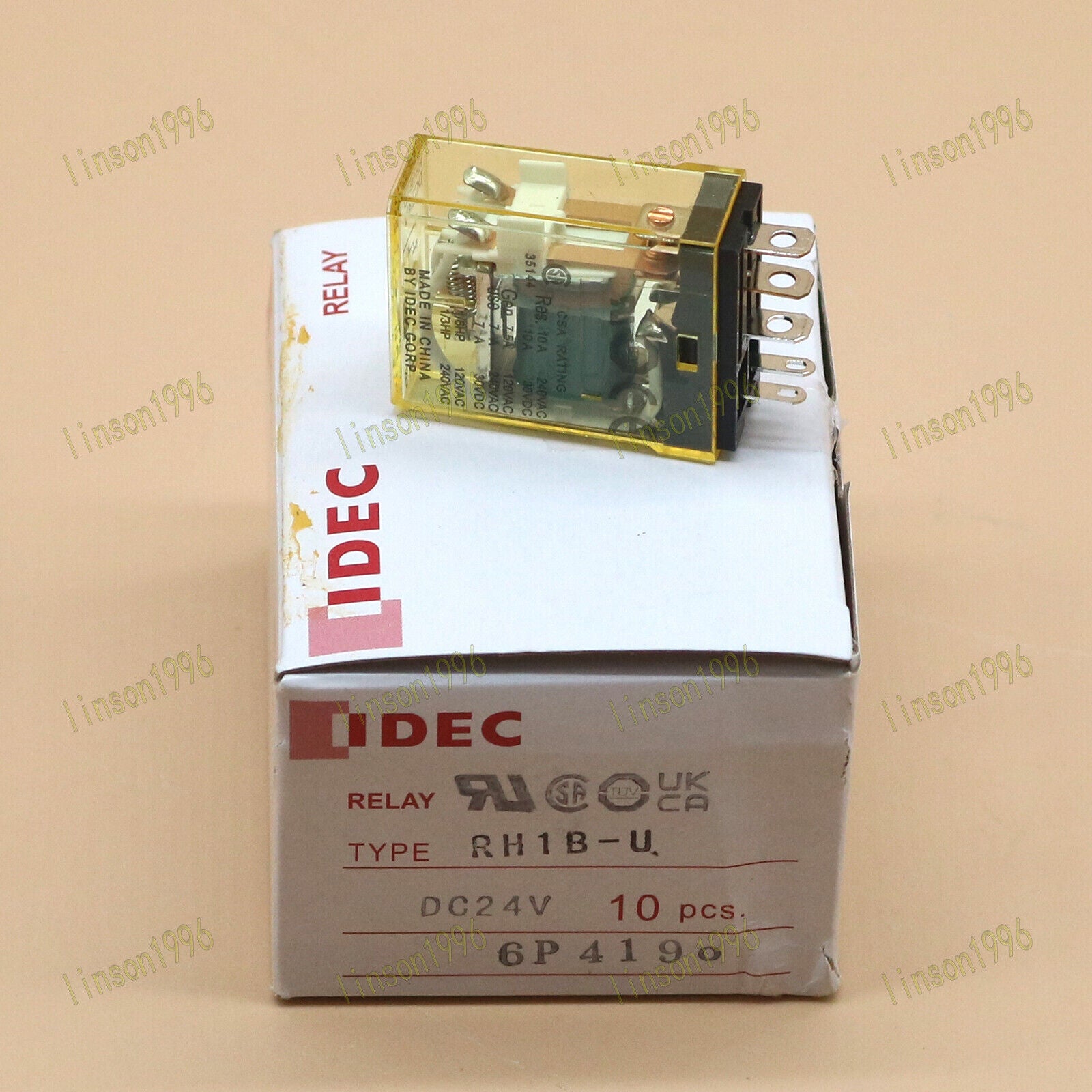 new 10PC IDEC Intermediate Miniature Relay RH1B-U DC24V - IDEC