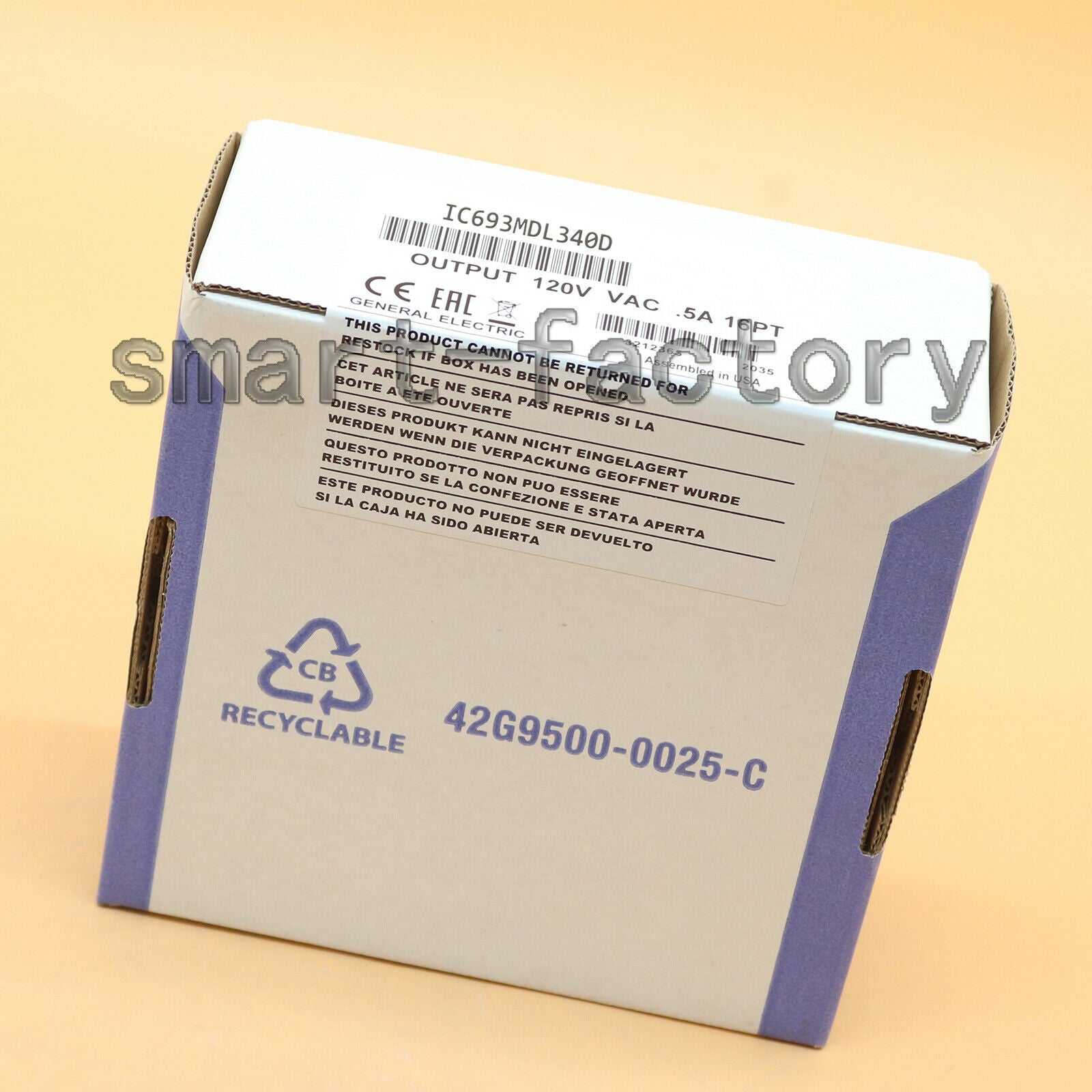 GE Fanuc IC693MDL340D Series Module Output 120V 5A 16PT - GE FANUC