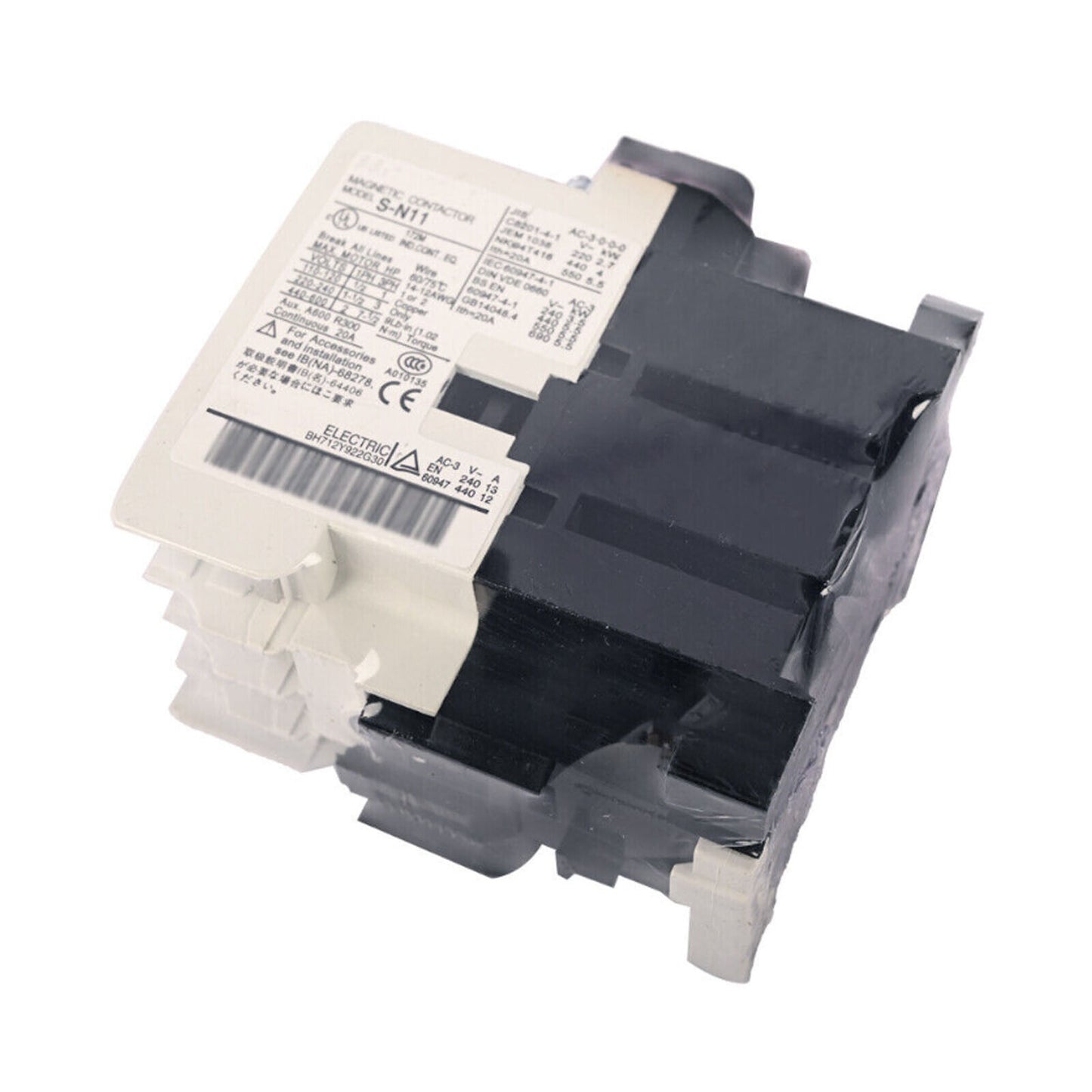 Mitsubishi S-N11 Magnetic Contactor 100-110VAC - Magnetic Contactors, Magnetic Contactors 100-110VAC, Magnetic Contactors S-N11, Magnetic Contactors Mitsubishi - MITSUBISHI
