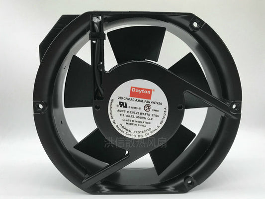 Dayton 239 CFM AC AXIAL FAN 4WT42A 115V 0.23/0.22A AC fan