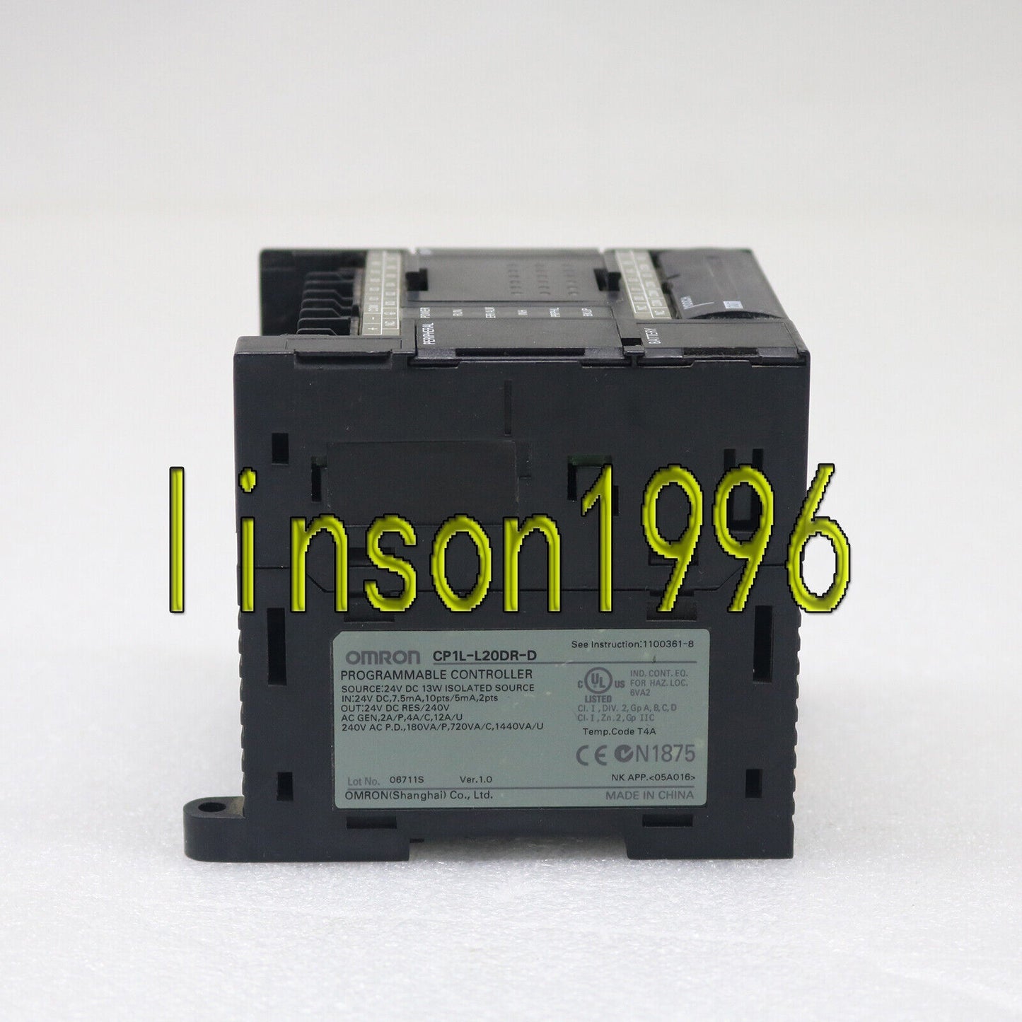 Omron CP1L-L20DR-D - OMRON