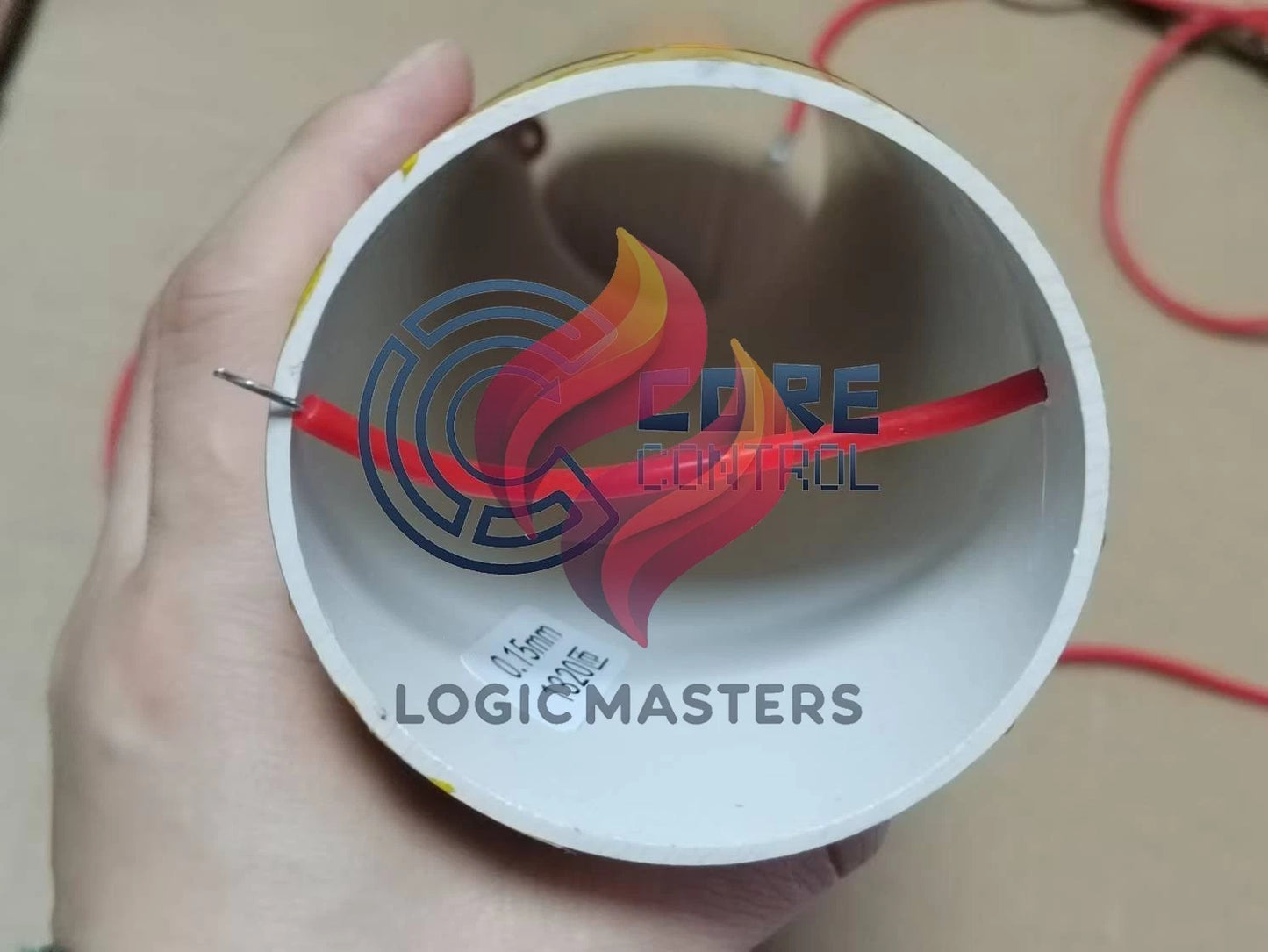 1pcs Tesla coil secondary coil diameter 75mm About 1300 laps