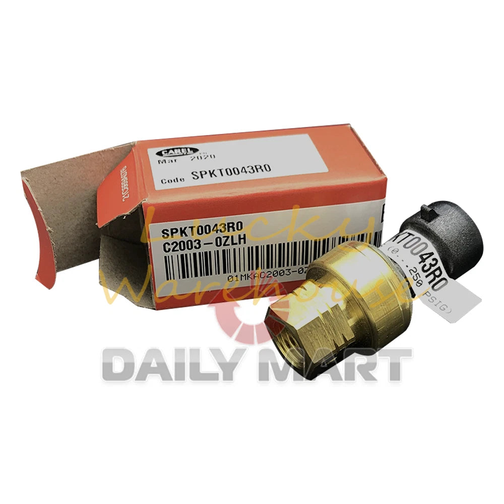 CAREL SPKT0043R0 Pressure Transmitter 0-5V DC 0-34.5Bar 4..20Ma