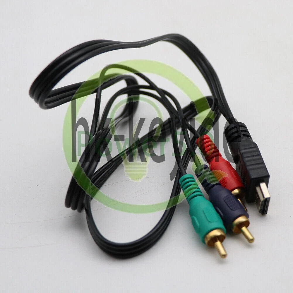 AV Connection Cable Adapter For HDTV DVD HDMI Male to 3 RCA Video Audio 1PCS