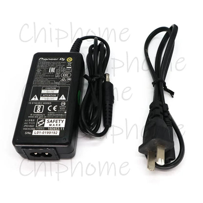 Pioneer DJ Controller DDJFLX10, DJC-TSP16, DWR1585, DWR1596 AC Adapter Charger