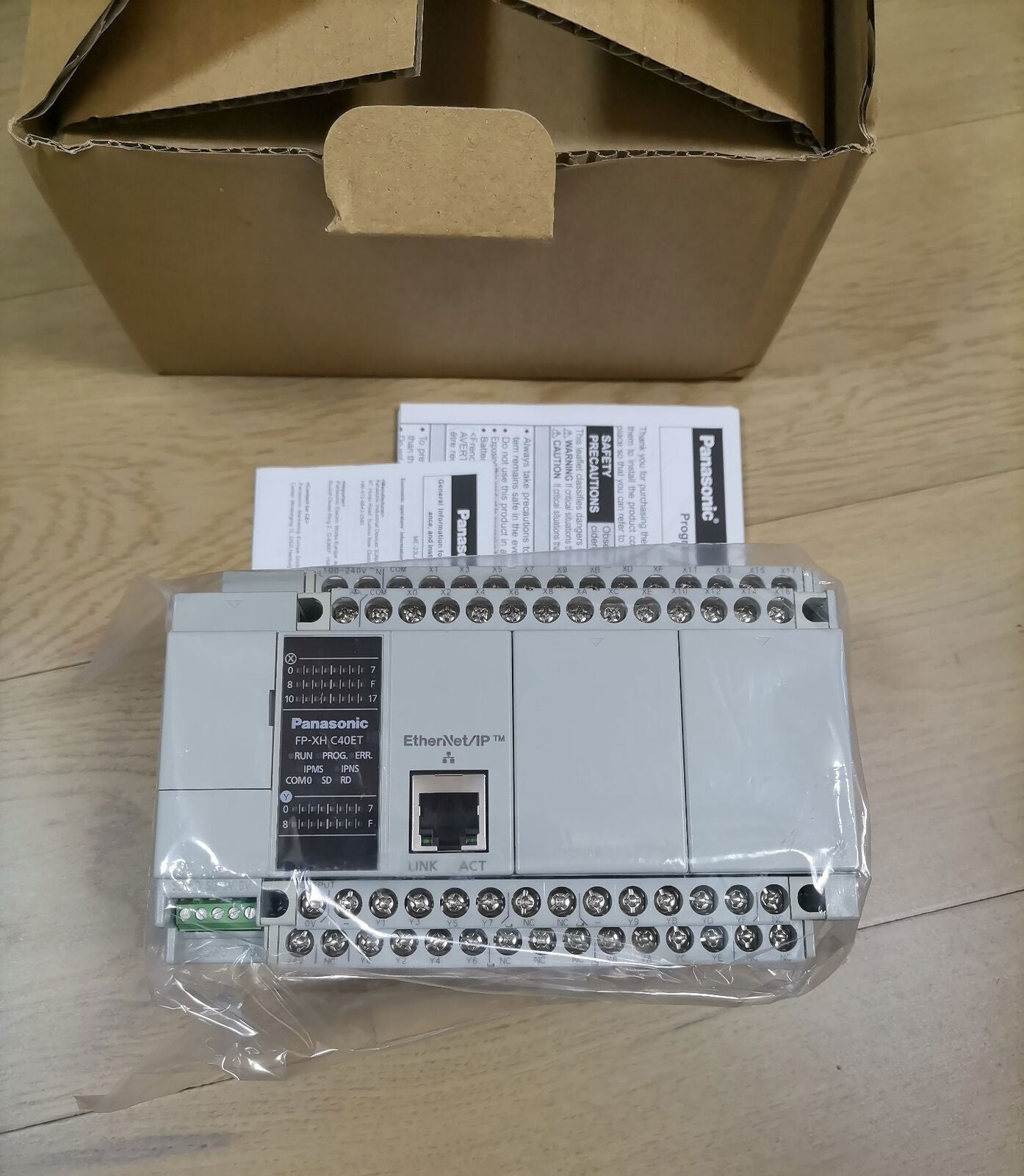 new 1PC Panasonic AFPXHC40ET-F FP-XH C40ET Control Unit ping