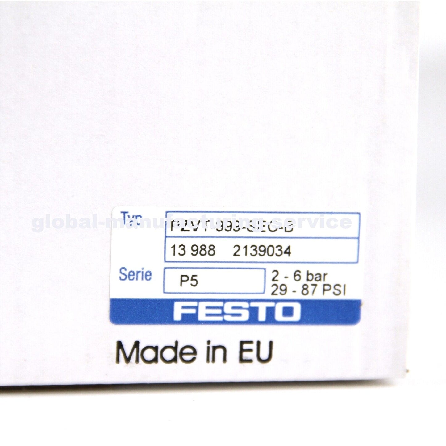 FESTO PZVT-999-SEC-B Counter Timer Actuated - FESTO