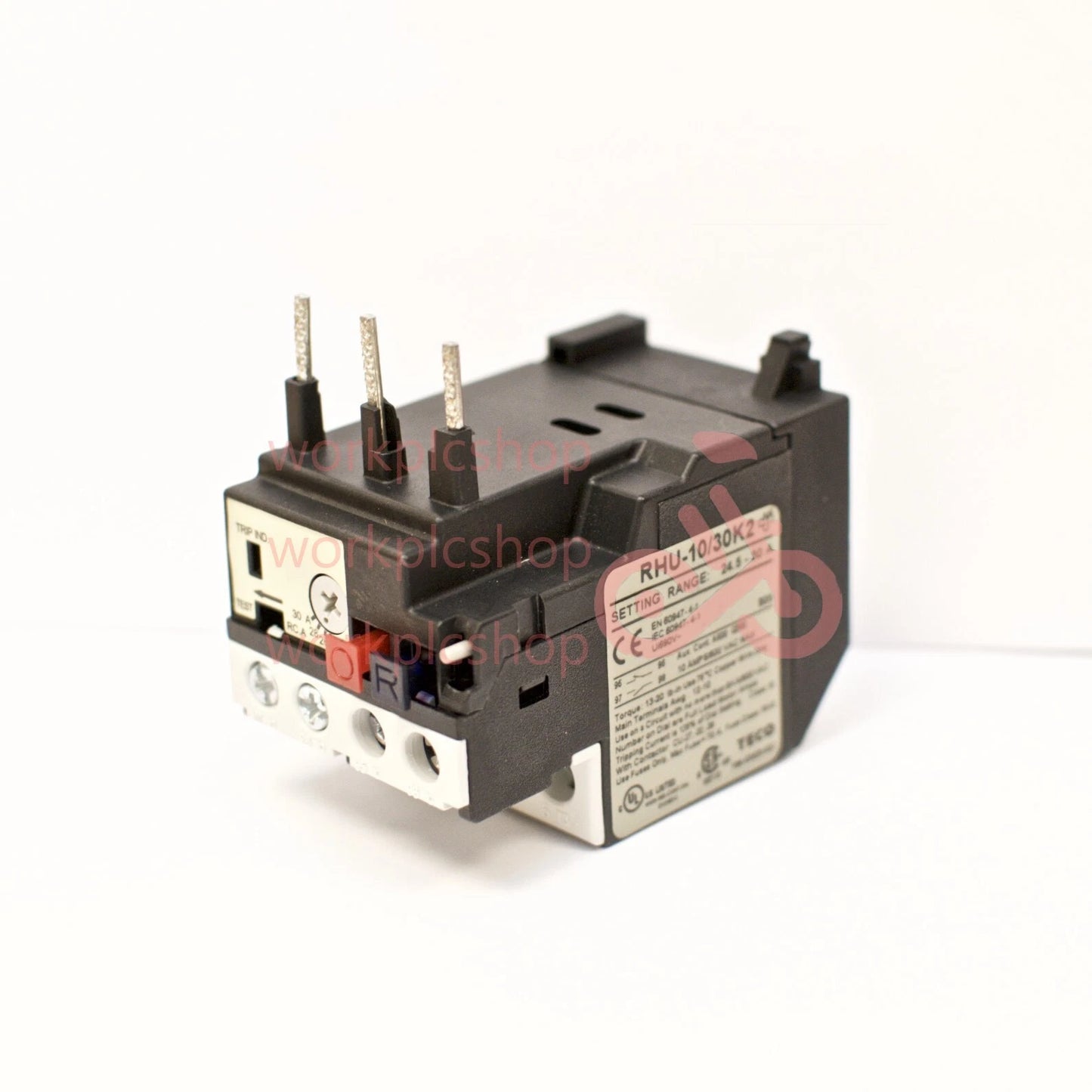 TECO RHU-10/30K2 thermal overload relay, Amp range: 24.5 ~ 30A