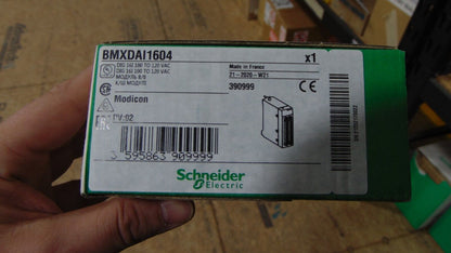 new Modicon BMXDAI1604 Discrete Input Module - MODICON