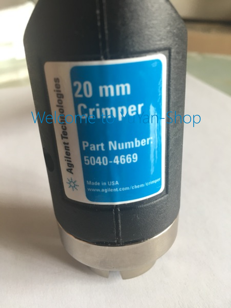 Agilent Ergonomic Manual Crimper for 20mm Caps 5040-4669 By EMS #VD98 CH