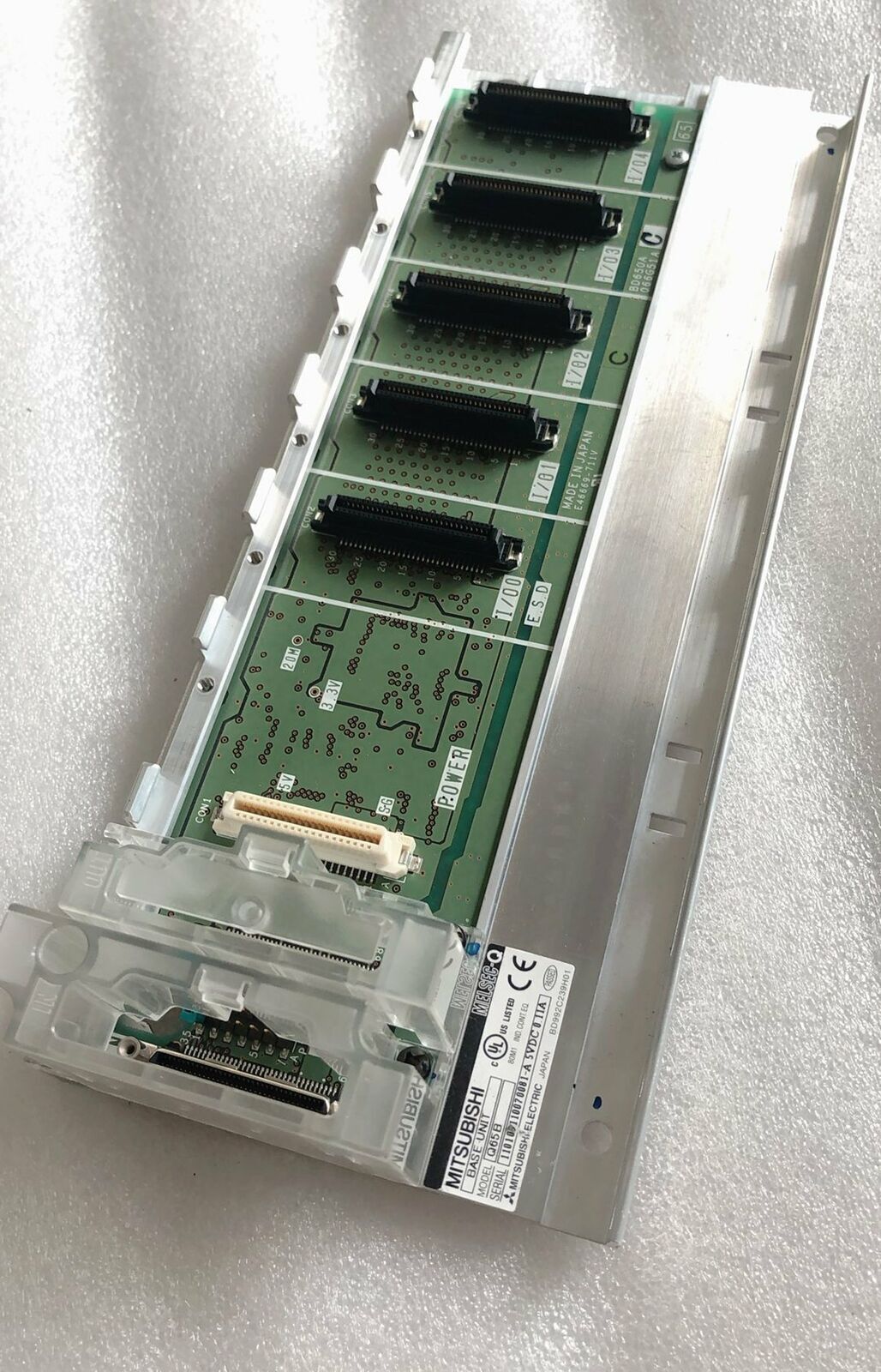 Mitsubishi Q65B Base Unit Tested Good Condition - MITSUBISHI