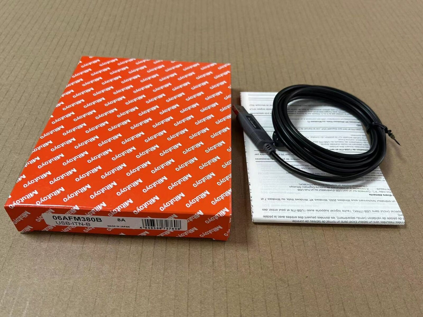 1 PCS Mitutoyo 06AFM380B USB Input Tool USB-ITN-B Data Cable