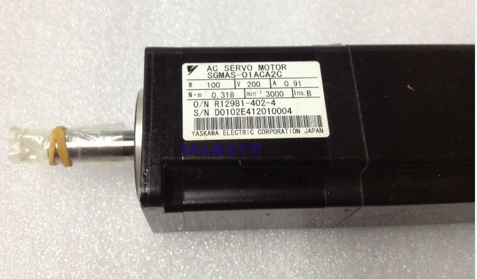 YASKAWA AC SERVO MOTOR SGMAS-01ACA2C SGMAS01ACA2C