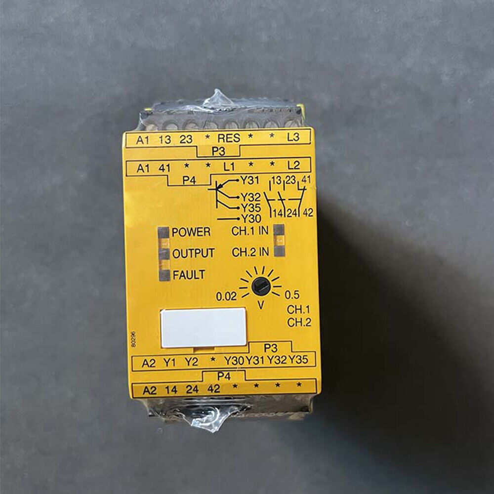 Pilz Safety Relay PSWZ X1P 777949, 0.5V/24-240VAC DC 2so IP40 Screw - PILZ SAFETY RELAY