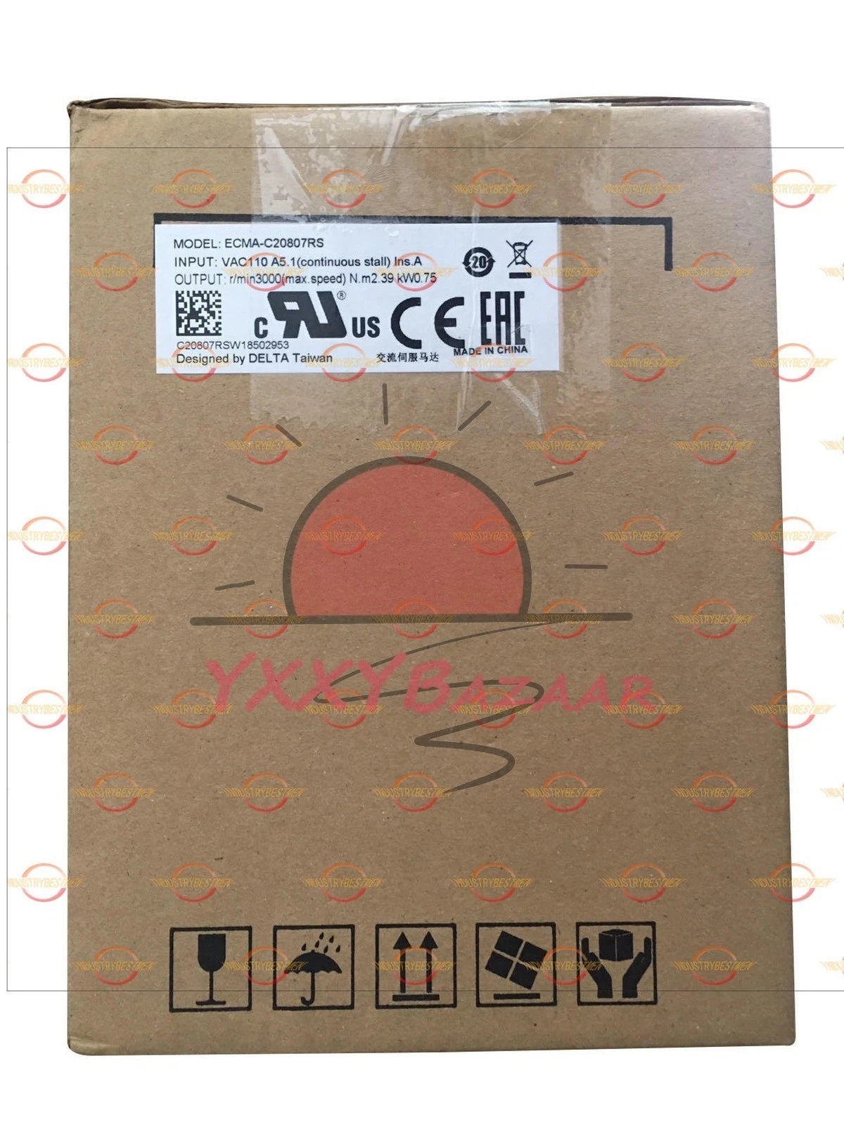 1Pcs Delta Servo Motor ECMA-C20807RS ( ECMAC20807RS )