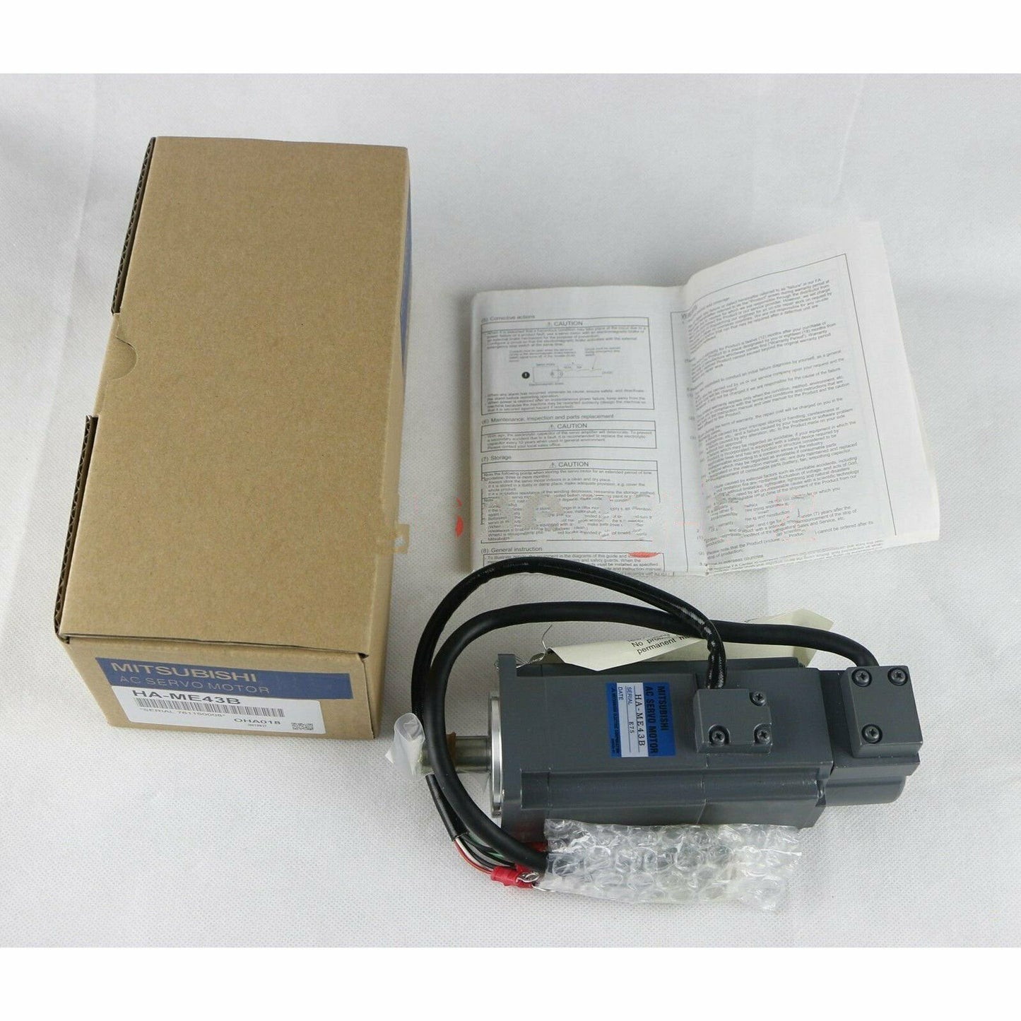New Mitsubishi HA-ME43B Servo Motor – One Year - MITSUBISHI