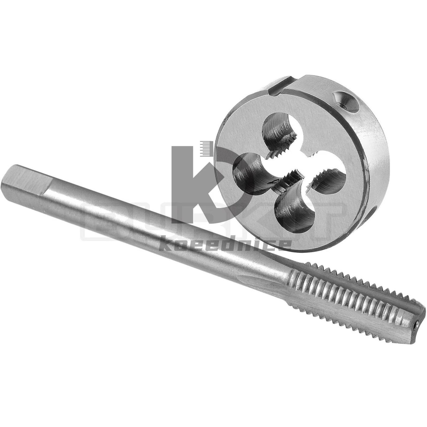 M11 X 1 Tap and Die Set Left Hand, M11X1 Machine Thread Tap and Round Thread Die
