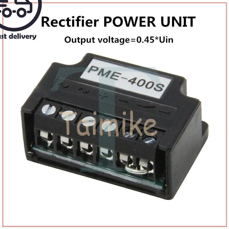 1x PME-400S half-wave rectifier motor brake rectifier POWER UNIT output 0.45*Uin