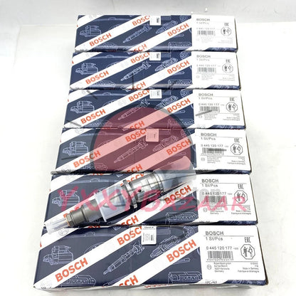 6PC 0445120177 Common Rail Fuel Injector 5254261 For Cummins Ram 6.7L ISB QSB