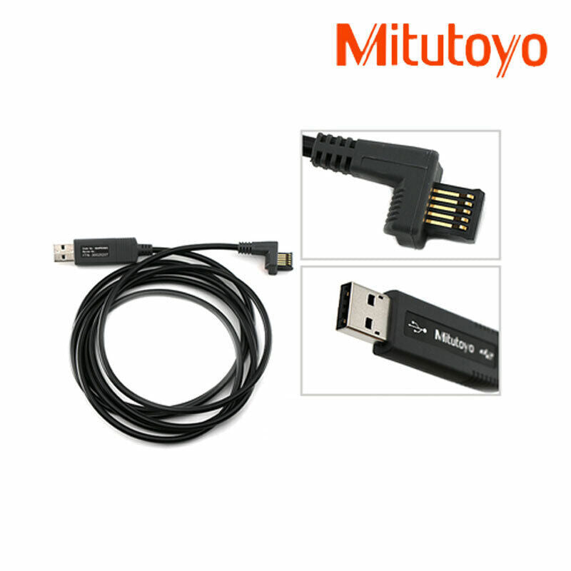 new 1 PCS  Mitutoyo   06AFM380C USB Input Tool USB-ITN-C Data Cable  2m