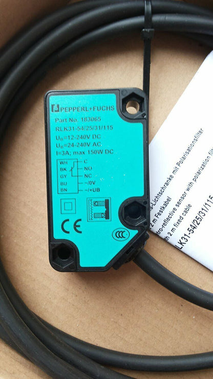 Pepperl+Fuchs RLK31-54/31/115 Sensor - PEPPERL+FUCHS