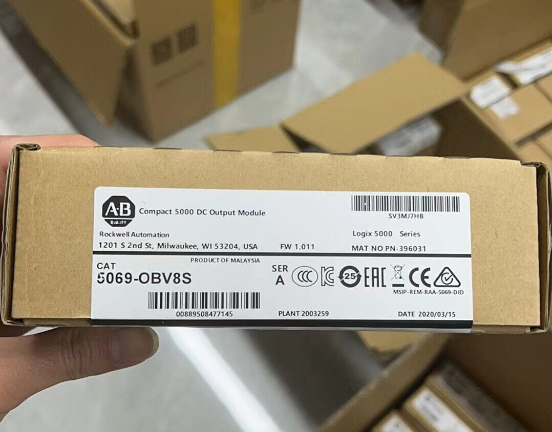 Allen Bradley 5069-OBV8S Ser A SHIP New Factory Sealed - Technical Documentation & Accessories - ALLEN BRADLEY