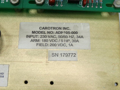 CAROTRON ADP105-000 Drive - CAROTRON
