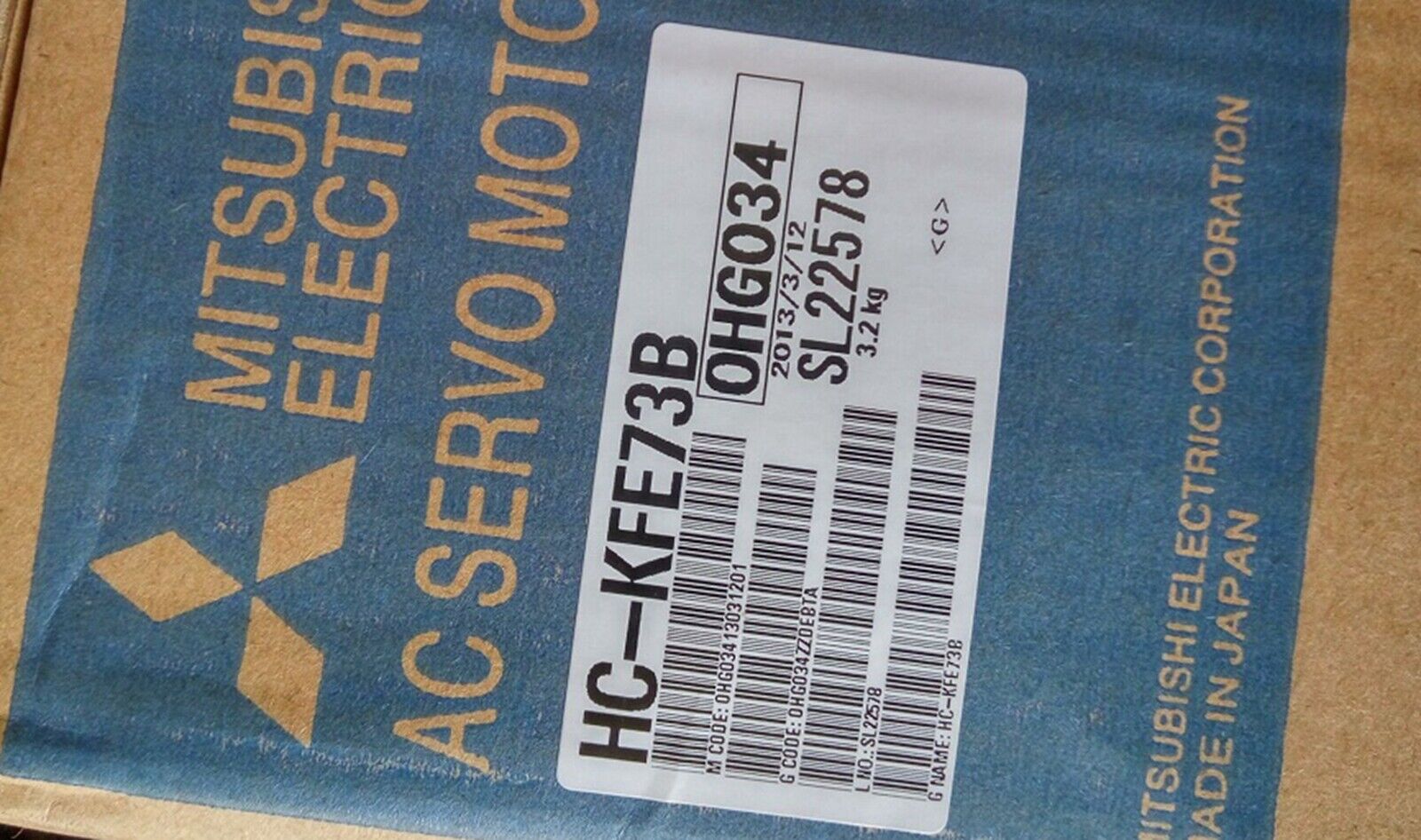 Mitsubishi HC-KFE73B AC Servo Motor - MITSUBISHI