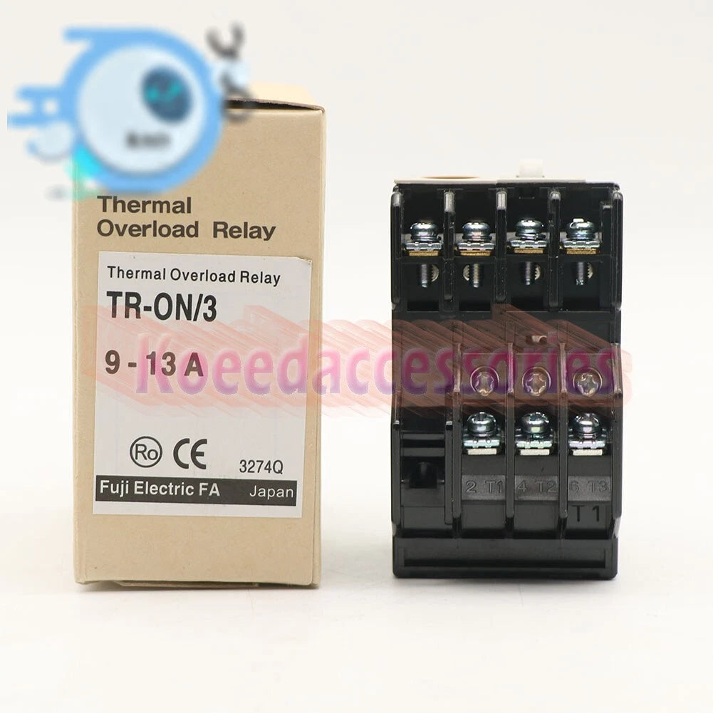 FUJI TR-ON/3 TR-0N/3 9-13A Thermal Overload Relay 1Pcs*