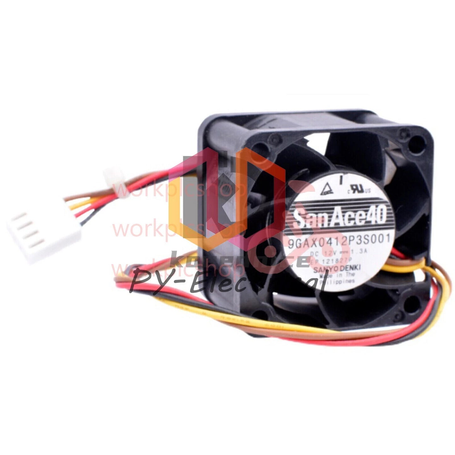 1 PCS SANYO 9GAX0412P3S001 DC12V 1.3A 4cm 4028 4-wire axial cooling fan