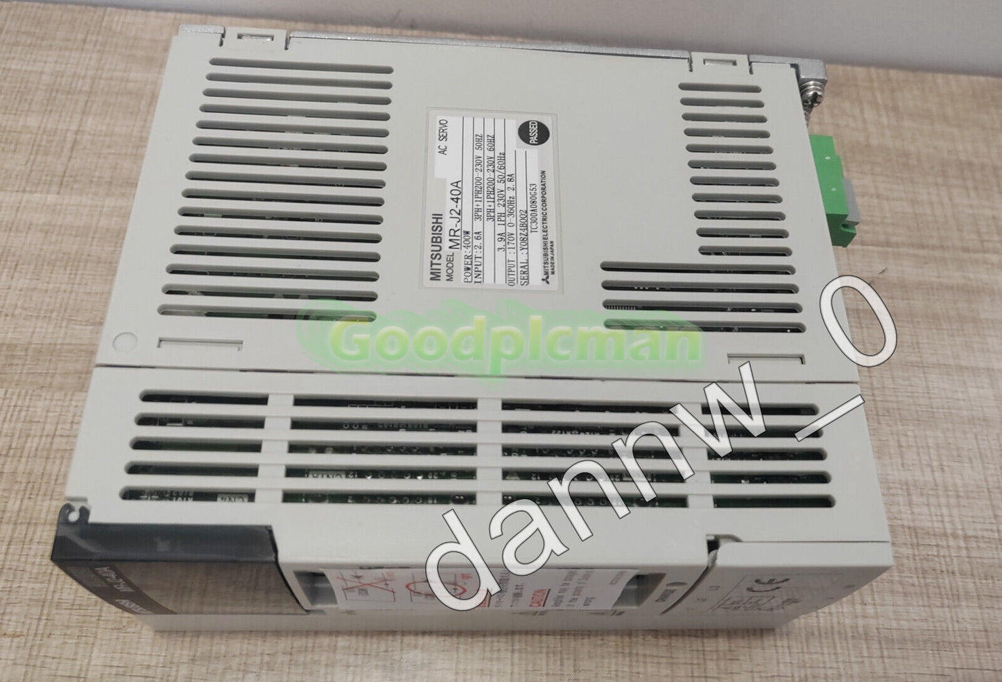 Mitsubishi MR-J2-40A Servo Drive