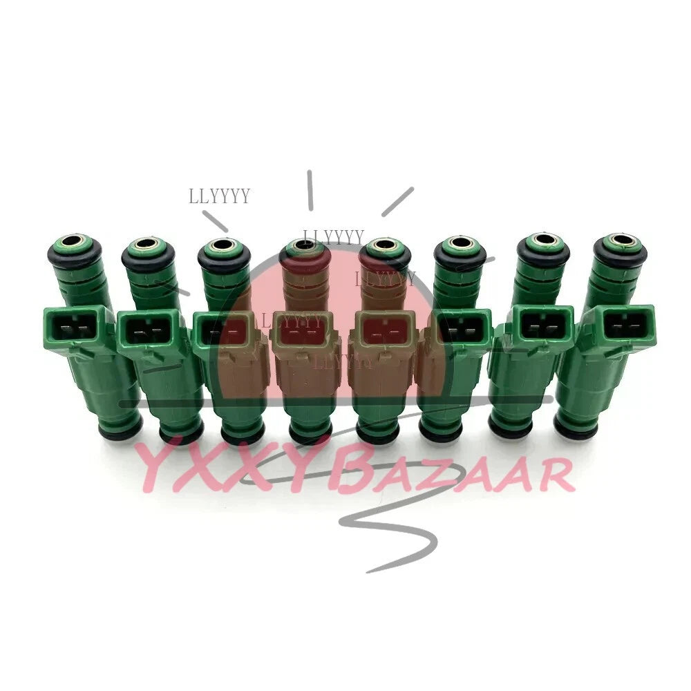 8pcs 42lb Fuel Injectors Fits for Chevy GMC Marine 8.1L Truck 2001-2004 440cc
