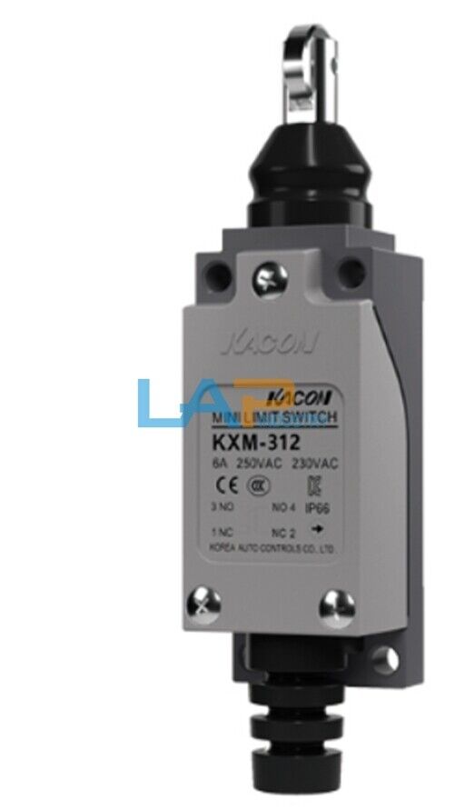 Kacon Limit Switch KXM-312 - 6A 250VAC - 230VAC - KACON
