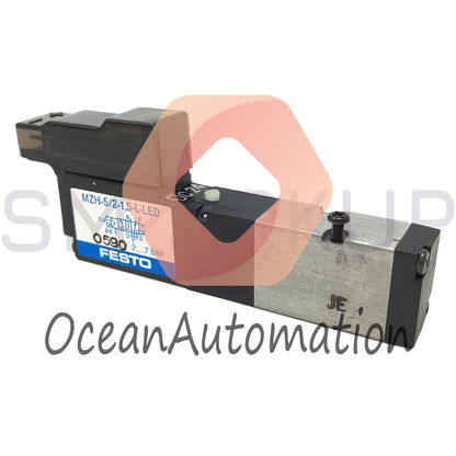 FESTO MZH-5 2-1 5-L-LED Pneumatic Control Valve