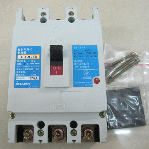 new  For TECO BO-250EB 3P 250A Circuit Breaker