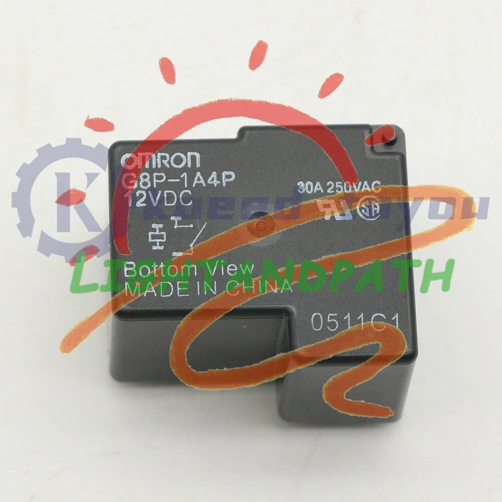 1PCS G8P-1A4P 12VDC For Omron Power Relay 30A 250VAC 4 Pins */*