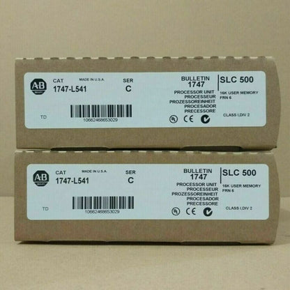 NEW FACTORY SEALED AB 1747-L541 SLC500 CPU MODULE - NULL