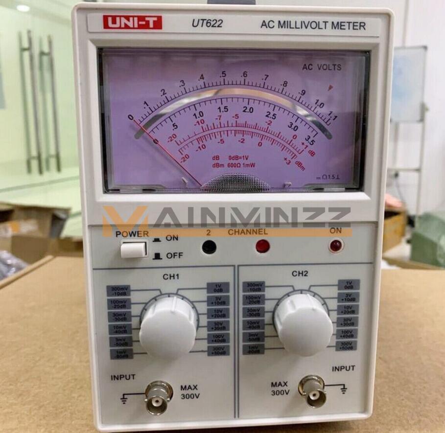 ONE  UNI-T UT622 pointer Ac millivoltmeter 220V