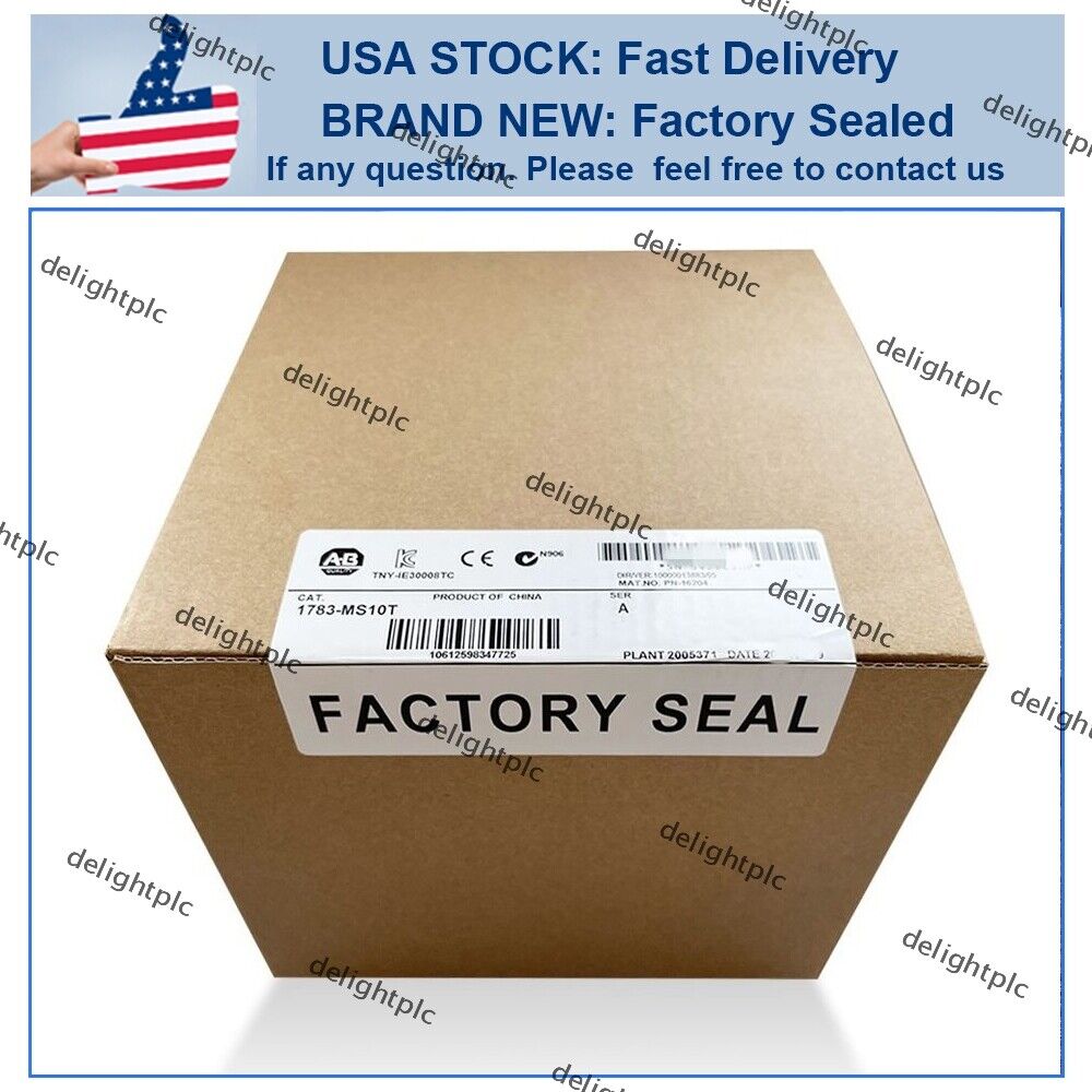 Sealed Allen-Bradley 1783 MS10T Ethernet Switch - ALLEN-BRADLEY