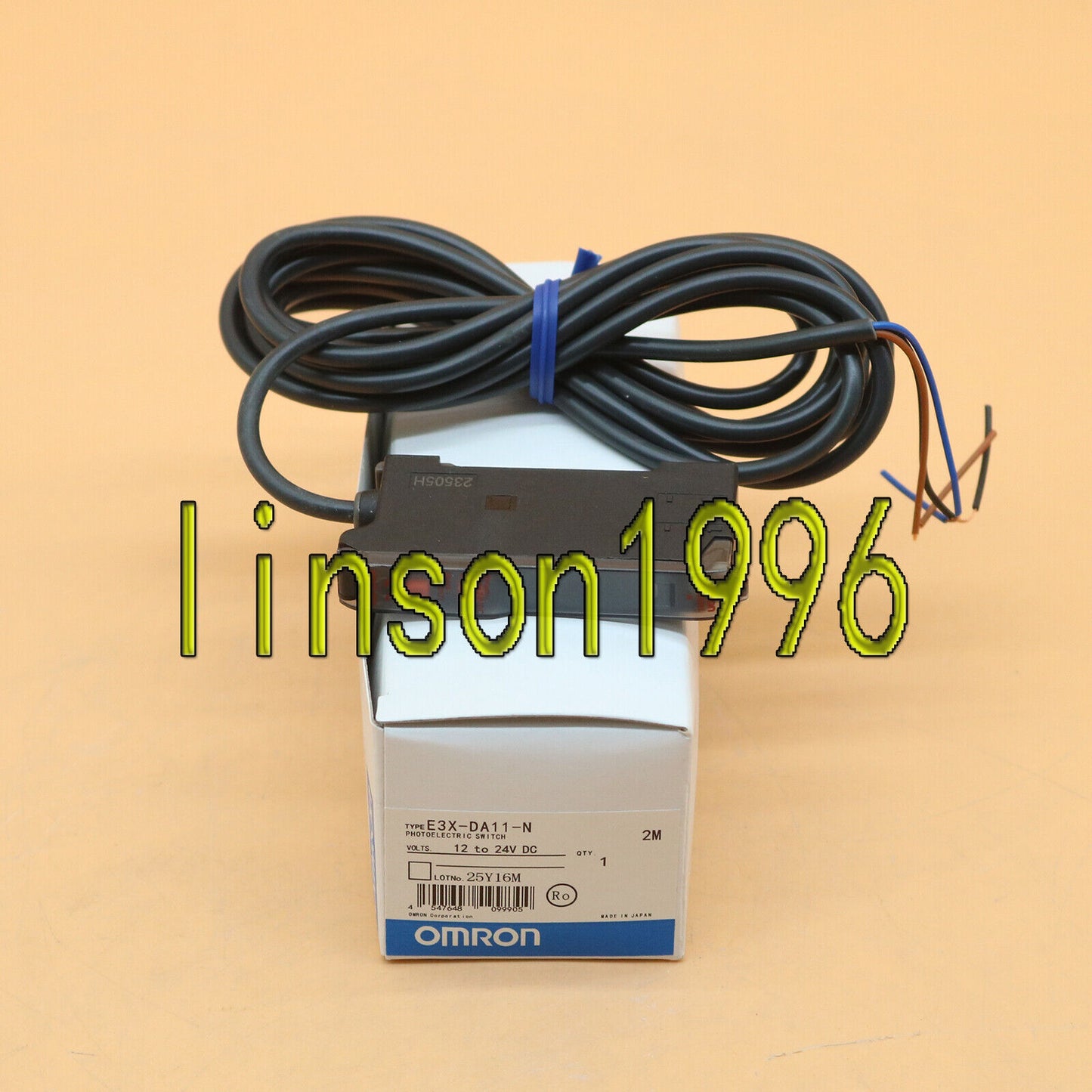 new ONE E3X-DA11-N E3X DA11 N 12-24VDC Omron Photoelectric Sensor - ONE