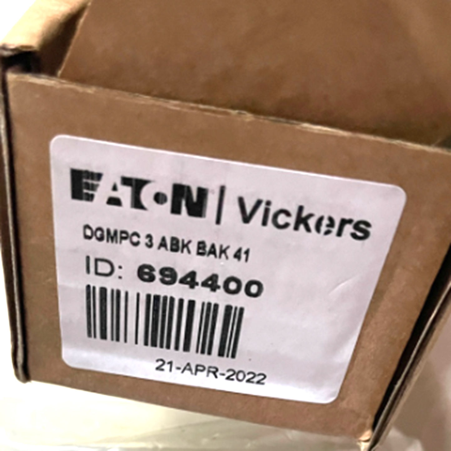 VICKERS DGMPC-3 hydraulic check valve - VICKERS